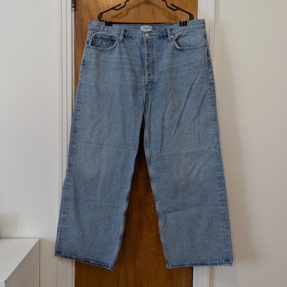 Agolde Low Slung Baggy Jeans (34) - Picture 2 of 14